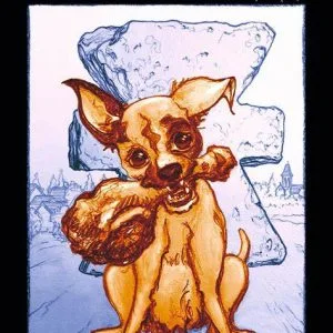 Angu Roquet, chien du Vexin