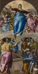 L'assomption de la Vierge, par Le Greco