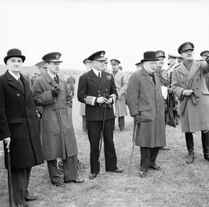 Winston Churchill acceptant de détruire l'Allemagne