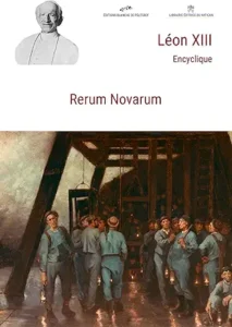 Encyclique Rerum novarum, édition française, illustration de couverture : la classe ouvrière