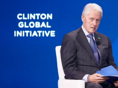 bill Clinton à l'initiative de la mondialisation